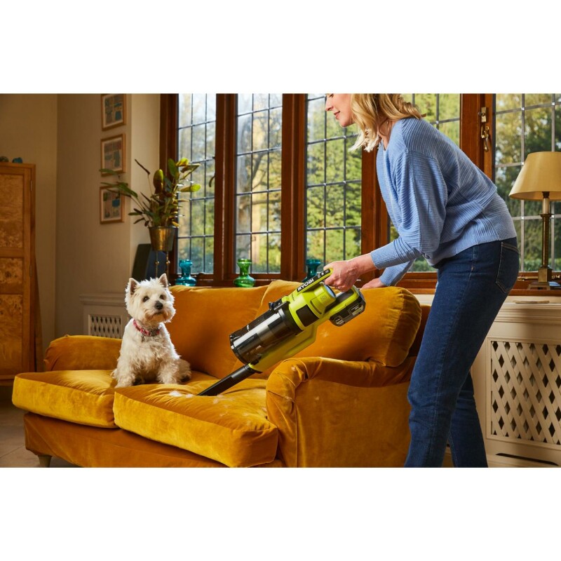Бесщеточный аккумуляторный ручной пылесос RYOBI RSV18BL-0 ONE+, 18В ONE+ - Изображение 8