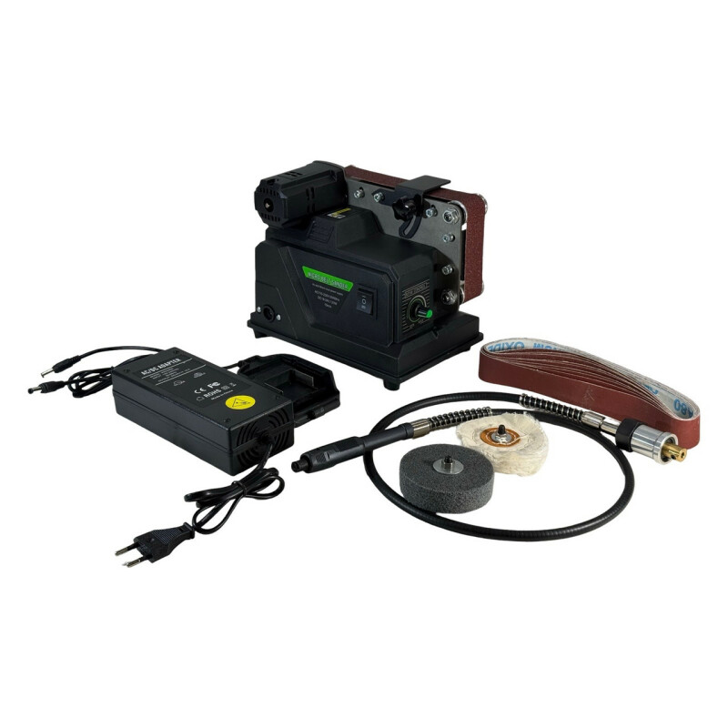 Шлифовальный ленточный мини-станок (гриндер) BEKING BG-3202 (180w) - Изображение 9