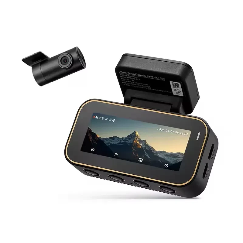 Автомобильный видеорегистратор 70mai Dash Cam 4K A810 Lite