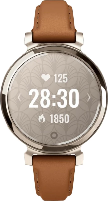 Garmin Lily 2 Classic Cream Gold with Tan Leather Band (010-02839-02/60) - Изображение 1