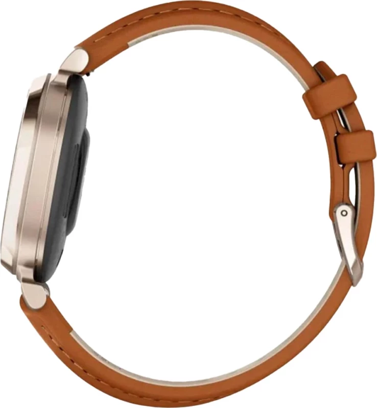 Garmin Lily 2 Classic Cream Gold with Tan Leather Band (010-02839-02/60) - Изображение 2