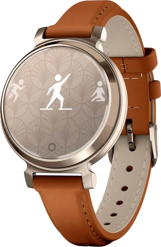 Garmin Lily 2 Classic Cream Gold with Tan Leather Band (010-02839-02/60) - Изображение 3