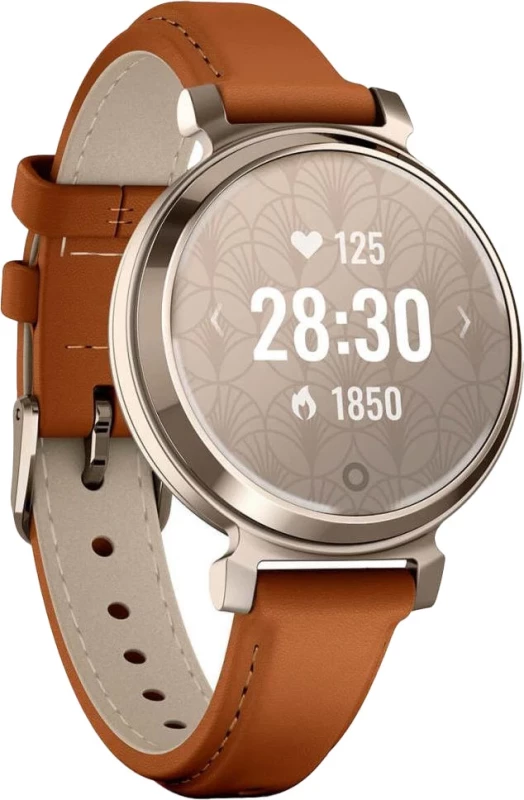 Garmin Lily 2 Classic Cream Gold with Tan Leather Band (010-02839-02/60) - Изображение 4