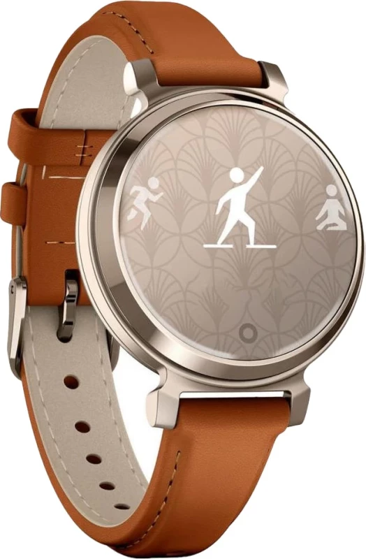 Garmin Lily 2 Classic Cream Gold with Tan Leather Band (010-02839-02/60) - Изображение 7