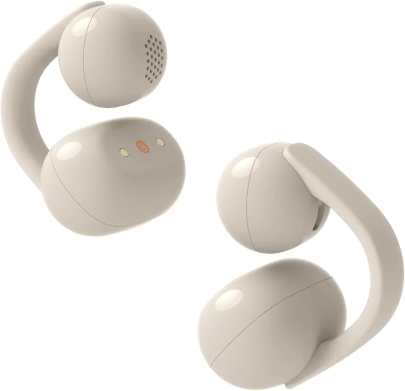 Sony LinkBuds Clip Open-Ear Truly Wireless Earbuds Greige (WF-LC900/C) - Изображение 3