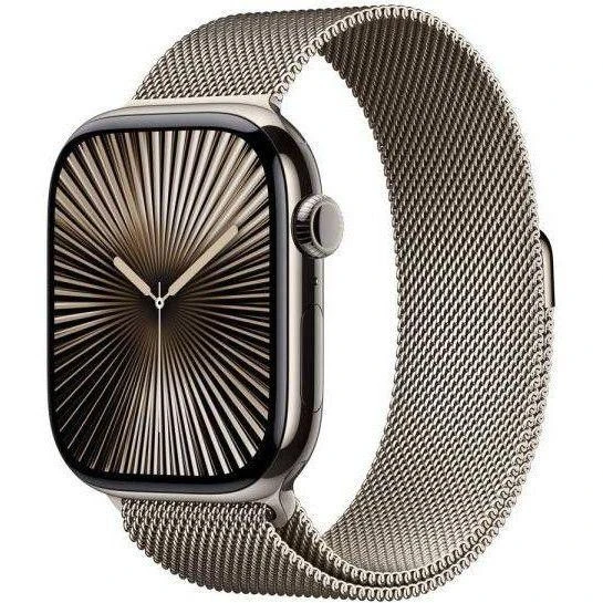 ремешок Apple Milanese Loop Natural Watch 44/45/46/49mm - S/M (MC7J4) - Изображение 1