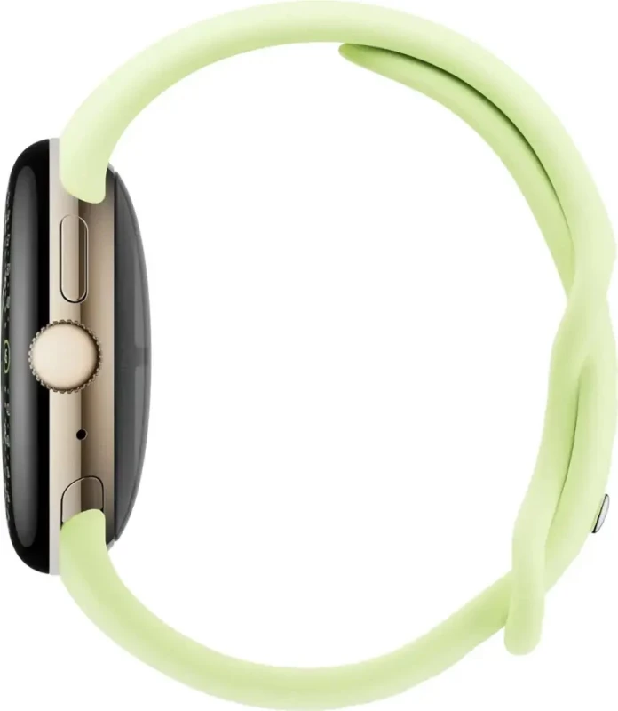 Смарт-часы Google Pixel Watch 4 41mm Wi-Fi Champagne Gold Aluminum case / Lemongrass Active Band - Зображення 2