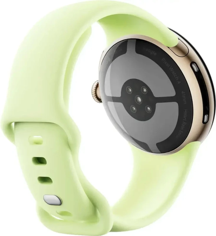 Смарт-часы Google Pixel Watch 4 41mm Wi-Fi Champagne Gold Aluminum case / Lemongrass Active Band - Зображення 3