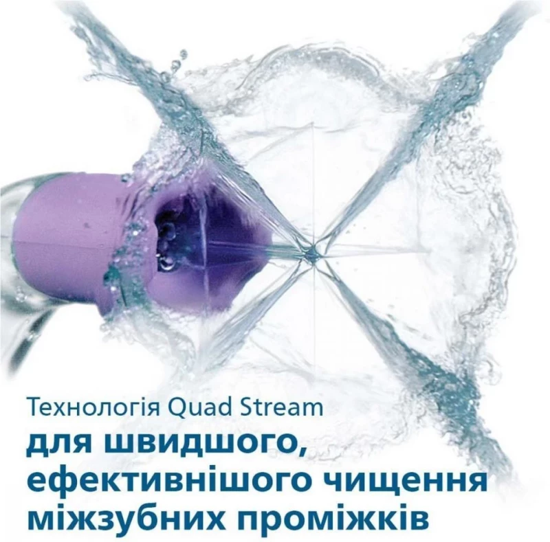 Ирригатор Philips Sonicare Cordless Power Flosser 3000 Black HX3826/33 - Зображення 7