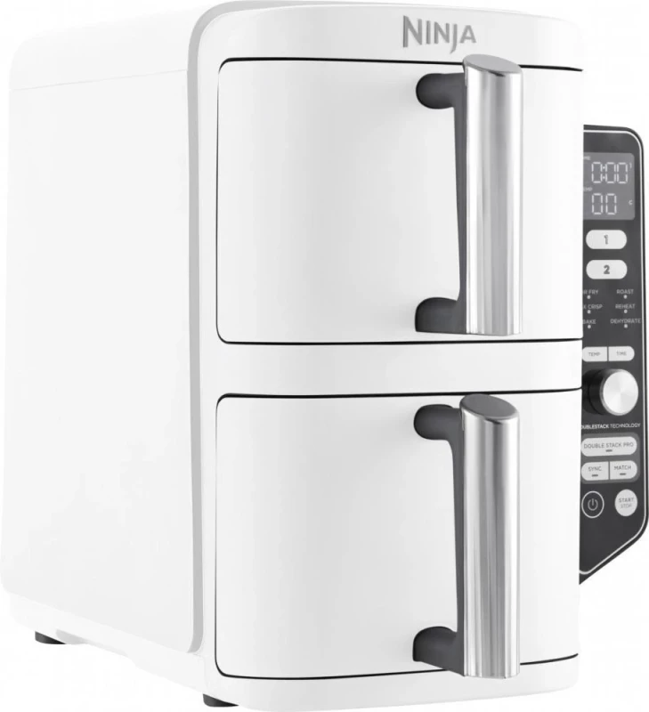 Мультипечь NINJA Double Stack XL 2-Level Air Fryer 9.5L (SL400EUWH) - Изображение 4
