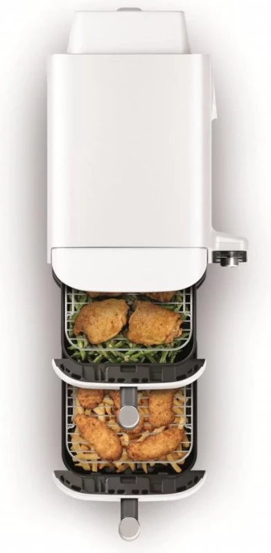 Мультипечь NINJA Double Stack XL 2-Level Air Fryer 9.5L (SL400EUWH) - Изображение 6