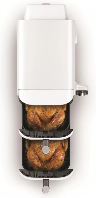 Мультипечь NINJA Double Stack XL 2-Level Air Fryer 9.5L (SL400EUWH) - Изображение 8