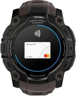 Смарт-часы Garmin Instinct 3 50mm AMOLED Black with Charcoal Band (010-03020-00) - Зображення 6