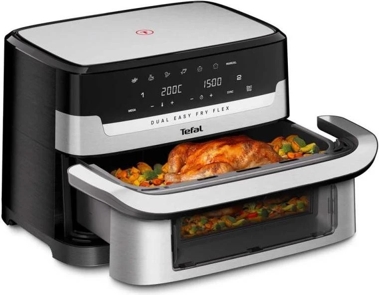 Мультипечь Tefal Dual Easy Fry Flex EY922DE0 - Изображение 1