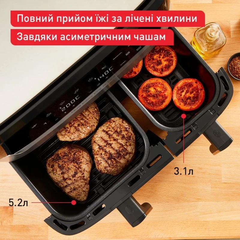 Tefal Dual Easy Fry & Grill Air Fryer EY905D10 - Изображение 4