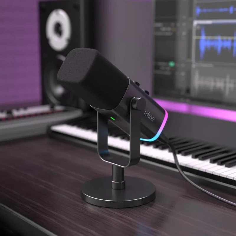 Микрофон Fifine AmpliGame AM8 Black - Зображення 6