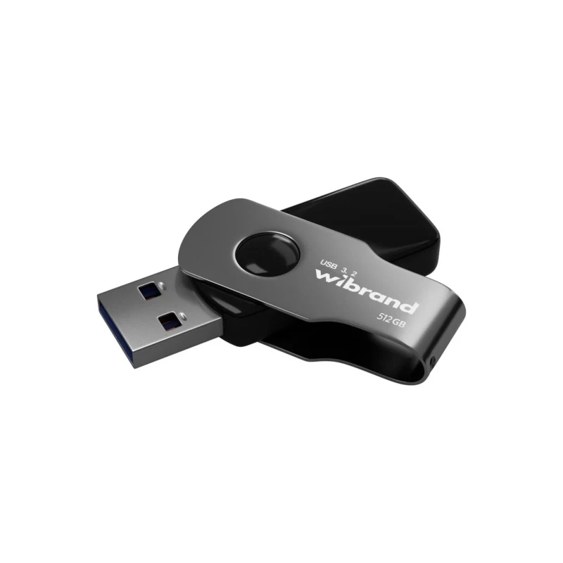 Wibrand 512GB Lizard Black USB 3.2 (WI3.2/LI512P9B) (UA) - Зображення 1