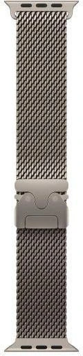 Apple Milanese Loop Natural Titanium для Watch 44/45/46/49mm Large (MXKE3)