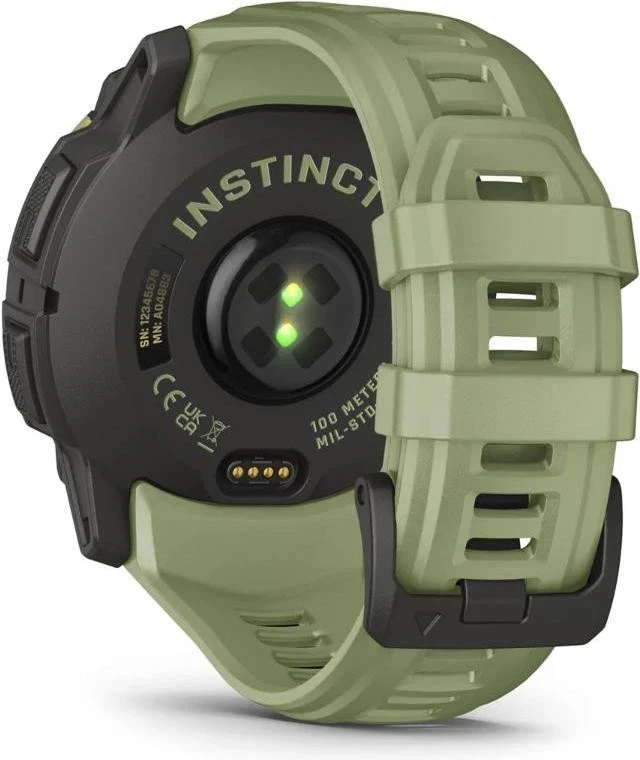Смарт-часы Garmin Instinct 3 50mm AMOLED Green with Fern Green Band (010-03020-02) - Зображення 1