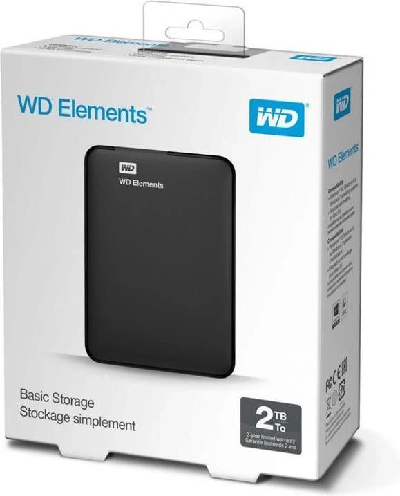 WD Elements Portable 2 TB (WDBU6Y0020BBK, WDBD2B0020BBK) - Зображення 6