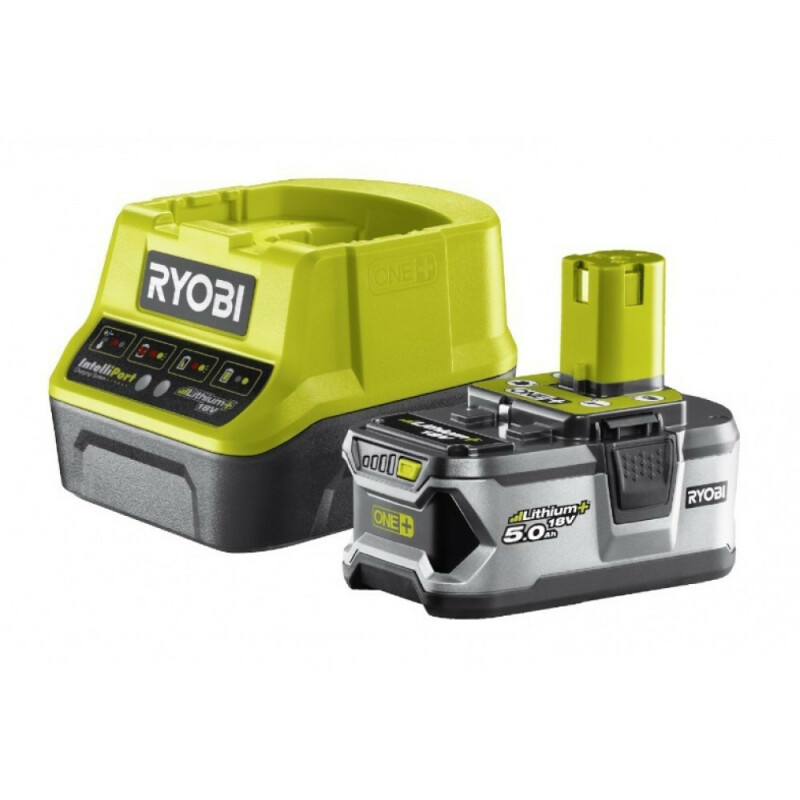 Набор аккумулятор 5ач +ЗУ  RYOBI RC18120-150 ONE+