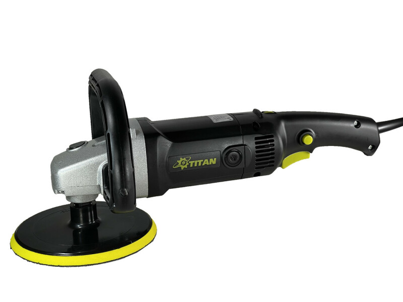Полировальная машина роторная TITAN PPM1200  1200W  600-3000об/мин - Зображення 1