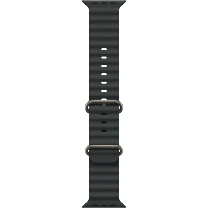 Apple Ocean Band Black - Natural Titanium Finish для Apple Watch 44/45/46/49mm (MXTL3)