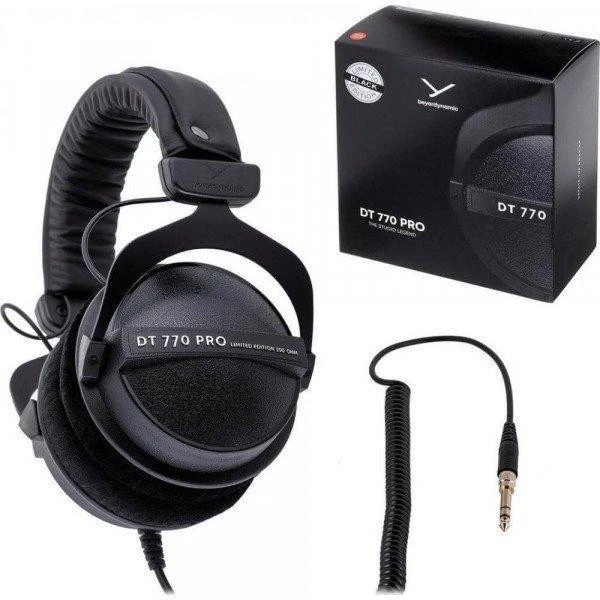 Наушники без микрофона Beyerdynamic DT 770 PRO LB 250 Om Black Edition (718718) - Зображення 1