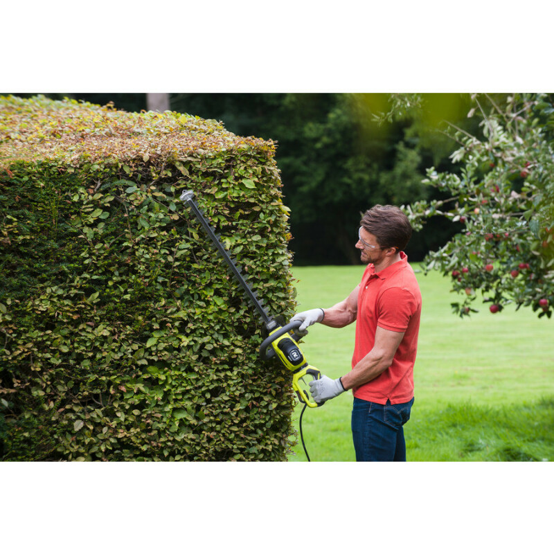 Электрический кусторез RYOBI RHT6160RS 600Вт лезвия 60см шаг среза 28мм