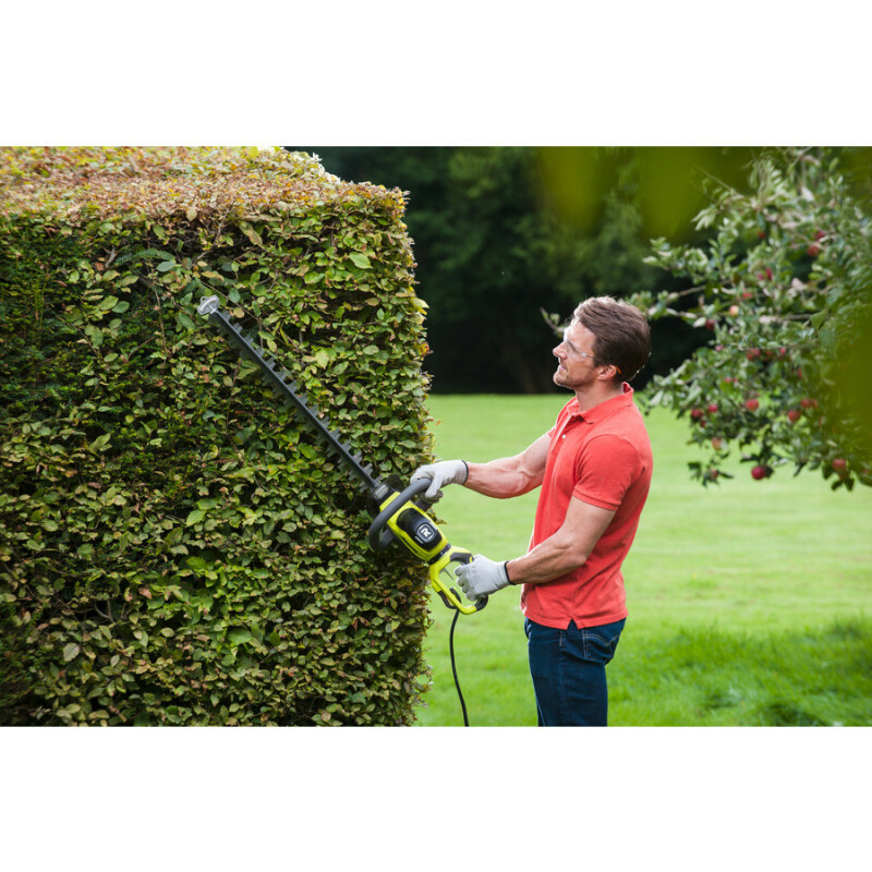 Электрический кусторез RYOBI RHT6160RS 600Вт лезвия 60см шаг среза 28мм - Зображення 1
