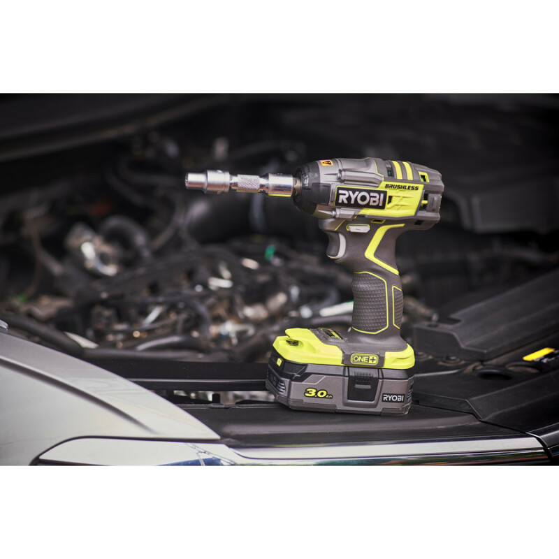 Безщеточный ударный гайковерт RYOBI R18IW7-0 ONE+ - Зображення 4