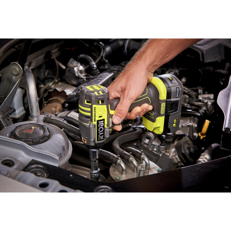 Безщеточный ударный гайковерт RYOBI R18IW7-0 ONE+ - Зображення 6