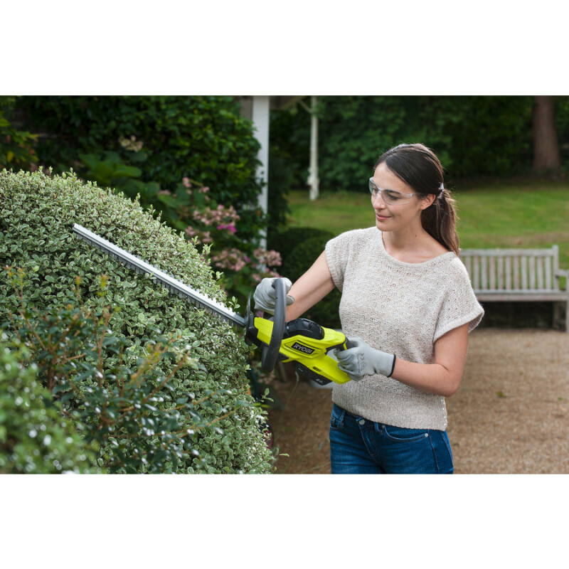 Аккумуляторный кусторез RYOBI OHT1845 ONE+18V лезвие 45 см - Изображение 5