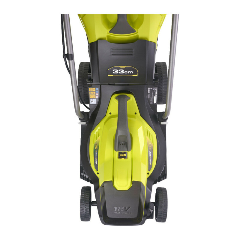 Аккумуляторная газонокосилка RYOBI OLM1833B ONE+18V  ширина скашивания 33 см - Изображение 2