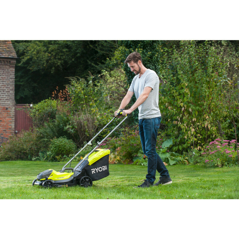Аккумуляторная газонокосилка RYOBI OLM1833B ONE+18V  ширина скашивания 33 см - Изображение 5