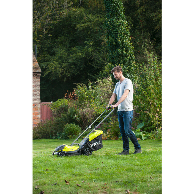 Аккумуляторная газонокосилка RYOBI OLM1833B ONE+18V  ширина скашивания 33 см - Изображение 6