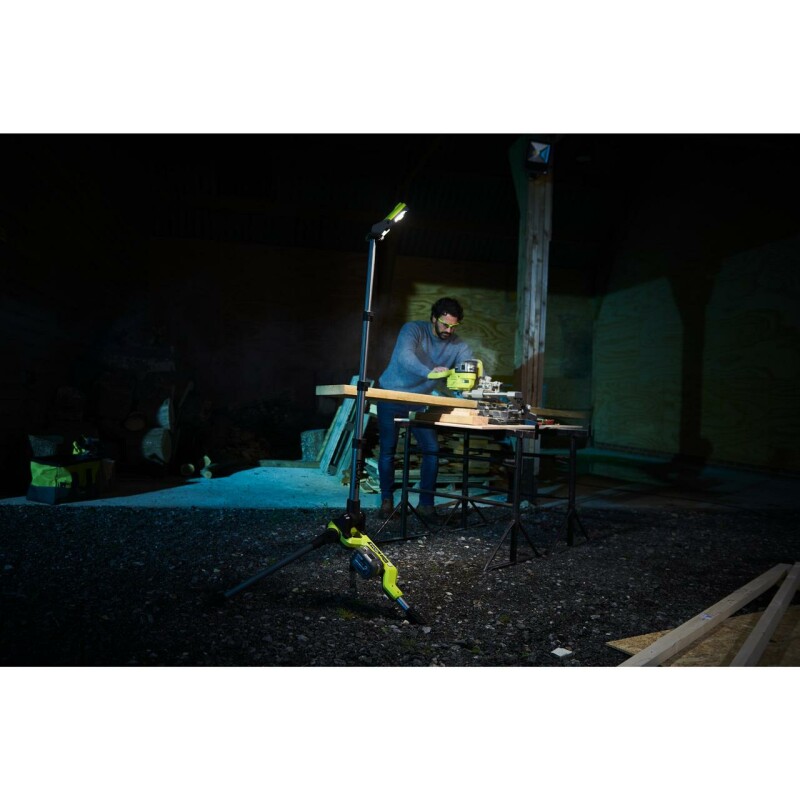 Аккумуляторный светильник со штативом RYOBI R18TL-0 ONE+ 18V - Изображение 5