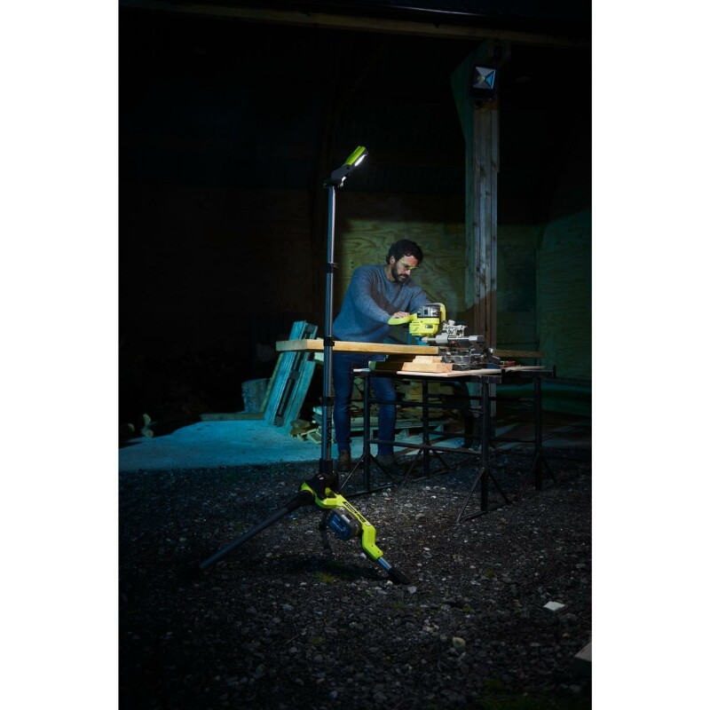 Аккумуляторный светильник со штативом RYOBI R18TL-0 ONE+ 18V - Изображение 6