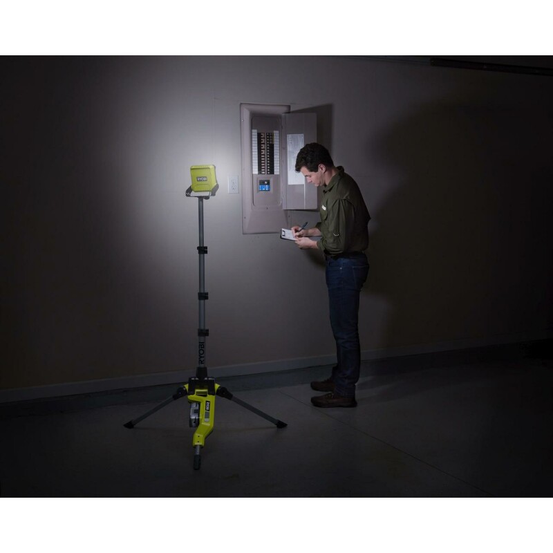 Аккумуляторный светильник со штативом RYOBI R18TL-0 ONE+  18V - Изображение 9