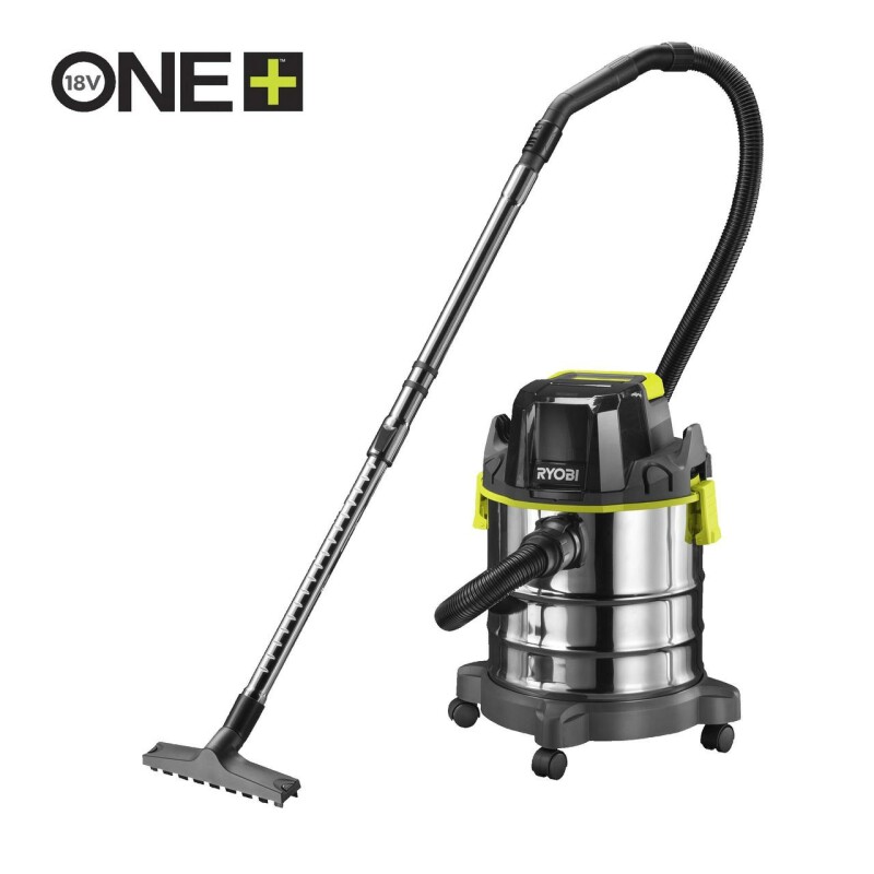 Аккумуляторный пылесос для сухого и влажного мусора RYOBI R18WDV-0 ONE+ 18v - Изображение 1