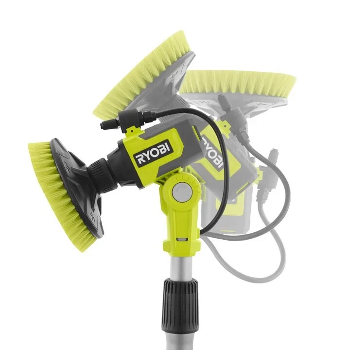 Аккумуляторная телескопическая щетка для влажной уборки RYOBI RWTS18-0 без аккумулятора - Зображення 2