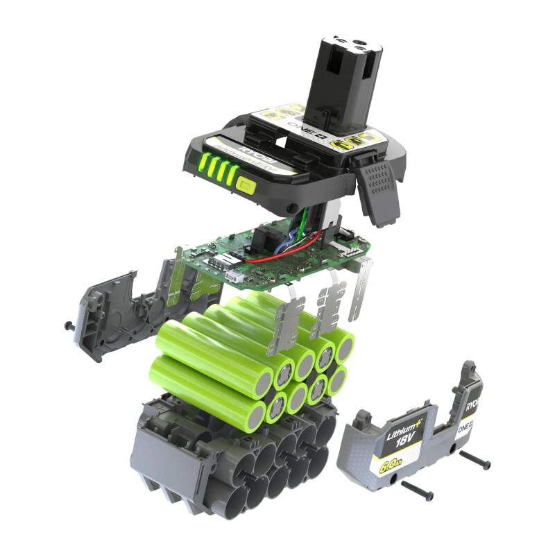 Аккумулятор RYOBI RB1860X ONE+ 6 Ач 18V - Зображення 2
