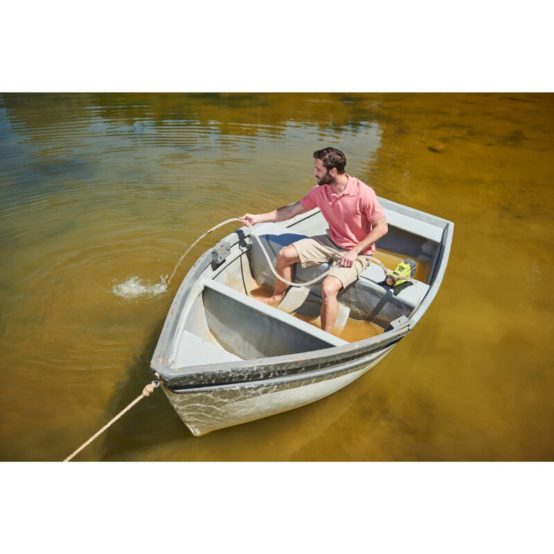Аккумуляторный насос для перекачивания воды RYOBI R18TP-0 ONE+ 18В 25л/мин - Зображення 2