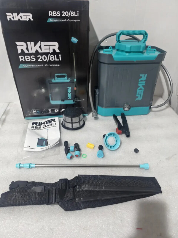 Аккумуляторный опрыскиватель RIKER RBS 20/8Li (Комплект: АКБ 2Аг + ЗУ) - MX series - Изображение 3