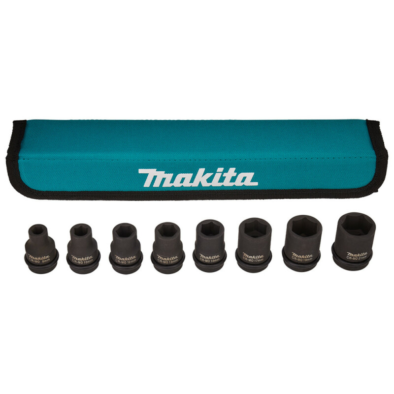 Набор ударных головок 1/2'' (8 шт) Makita (E-02989)