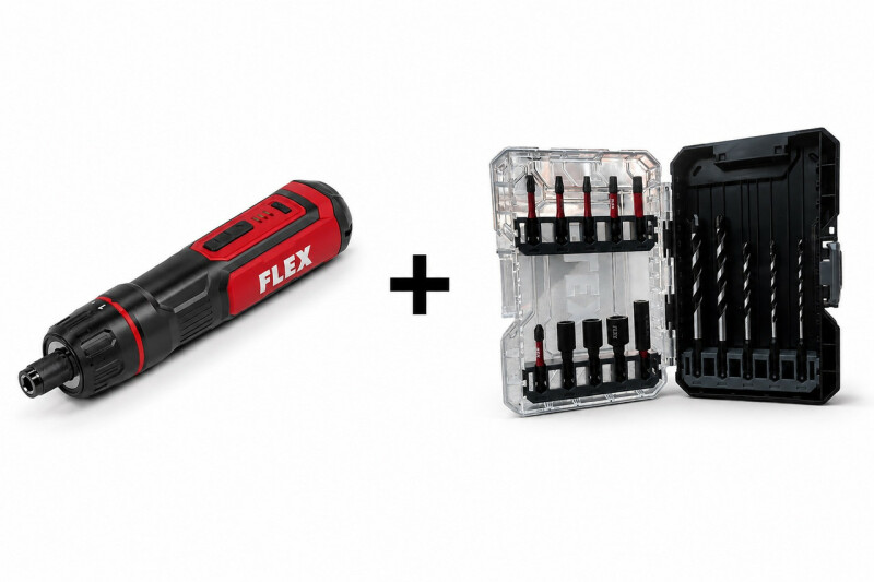 Аккумуляторная отвертка FLEX SD 7-320 4+DB 15 высокая мощность в компактном карманном формате 4v - Изображение 1