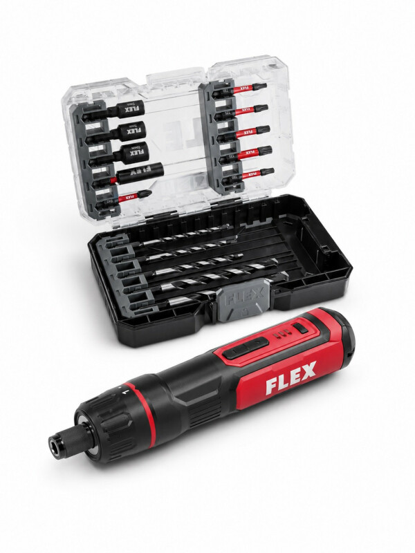 Аккумуляторная отвертка FLEX SD 7-320 4+DB 15  высокая мощность в компактном карманном формате 4v