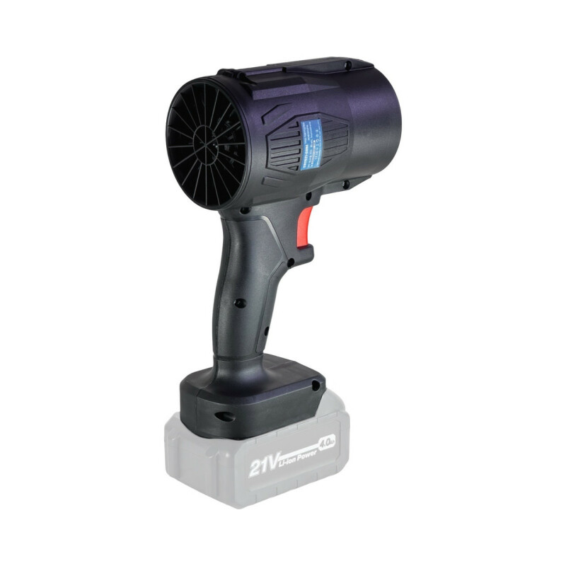 Воздуходувка турбо аккумуляторная SAKUMA CBT621-CORE SET124SB 21В 60 м/с зарядное и 2 аккумулятора 4Ач бесщеточный двигатель - Изображение 3