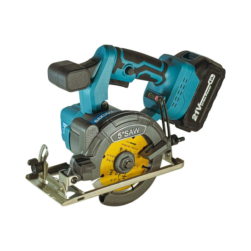 Универсальная аккумуляторная дисковая пила SAKUMA CCM5521B-CORE 21 В 125 мм глубина пропила 45 мм - Изображение 2