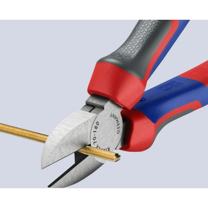 Кусачки боковые (бокорезы) KNIPEX 70 02 180 Ø4,0мм, 180мм - Зображення 1